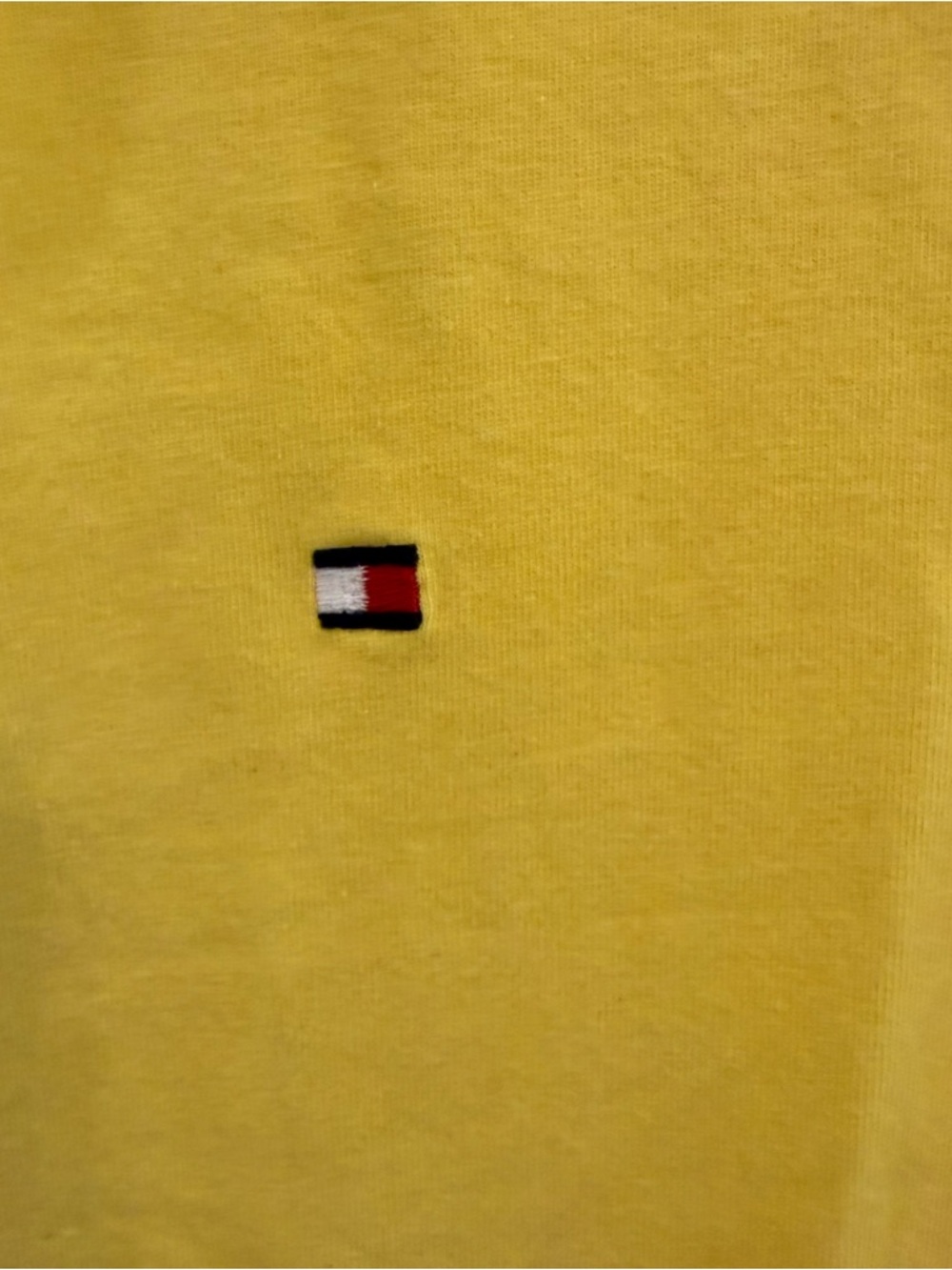 Tommy Hilfiger Yellow T-Shirt Dress 90s Vintage Y2K Retro Large - Picture 4 of 6